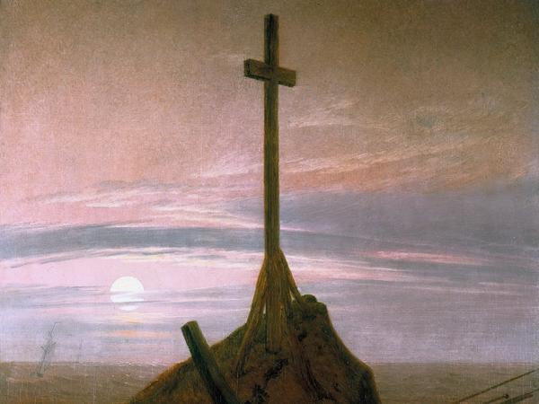 Exakte Konstruktion: Friedrichs „Kreuz an der Ostsee“ (1815).