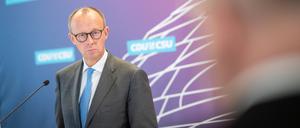 Wohin geht es mit ihm im Etatstreit mit der Ampel? Friedrich Merz, Unions-Fraktionschef und Vorsitzender der CDU.