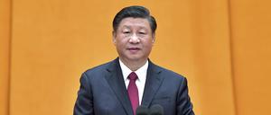 Xi Jinping soll beim Nationalen Volkskongress im März eine dritte Amtszeit als Präsident antreten.