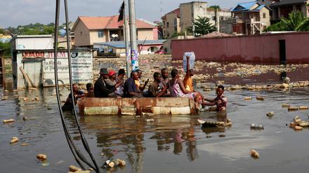 Extremwetterereignisse wie die aktuelle Überschwemmung in der Demokratischen Republik Kongo nehmen zu. 