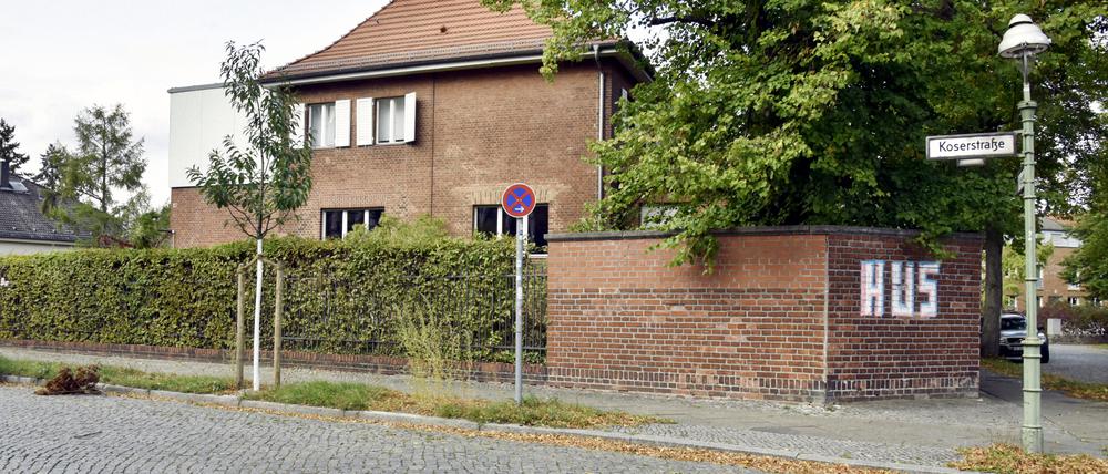 Eine Ort mit verborgener Geschichte. Die Villa in der Koserstraße 21 hat im 20. Jahrhundert viele Besitzer gehabt.