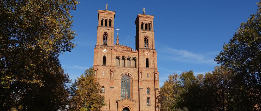 Die St.-Thomas-Kirche in Kreuzberg. 