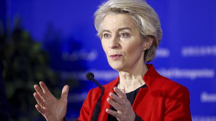 EU-Kommissionschefin Ursula von der Leyen strebt eine zweite Amtszeit an. 