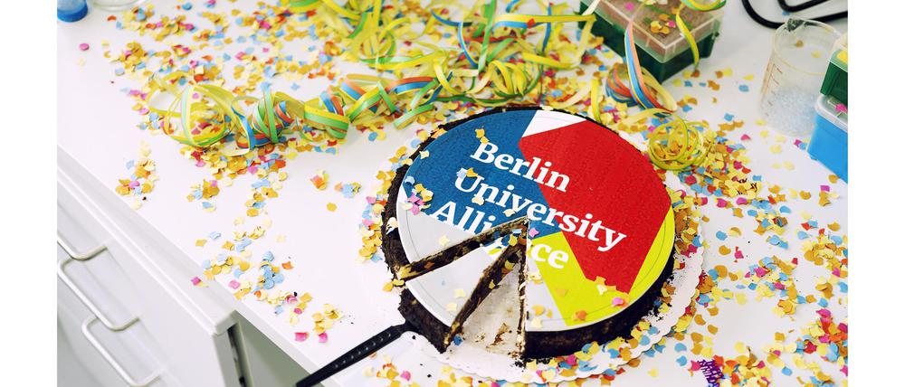 Die Berlin University Alliance - hier wird sie noch gefeiert.
