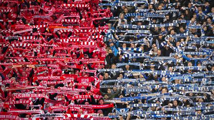 Der 1. FC Union und Hertha BSC treffen am Samstag aufeinander – vor vollbesetzten Rängen. 