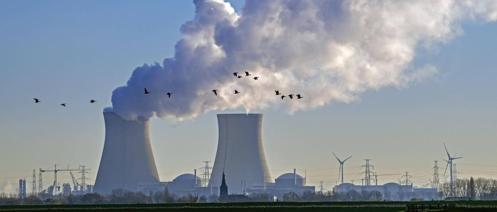 Ein Kernkraftwerk in Belgien. 
