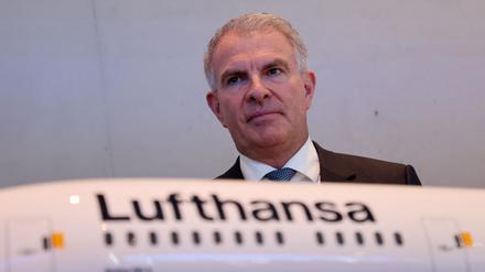 Carsten Spohr, Chef der Lufthansa