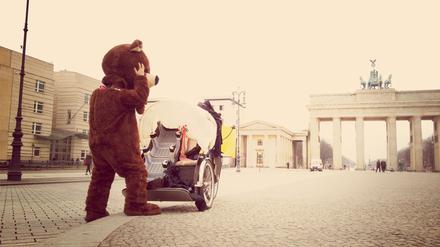 Wahrzeichen Berlins. Der kränkelnde Bär.