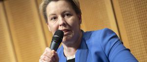 Franziska Giffey, Regierende Bürgermeisterin und SPD-Spitzenkandidatin für die anstehende Wahl zum Abgeordnetenhaus.