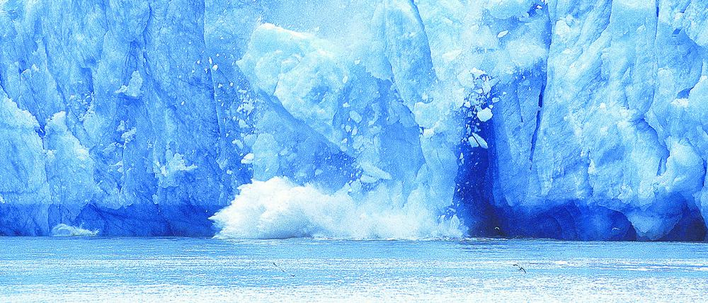 Das Abschmelzen der Gletscher durch den Klimawandel lässt den Meeresspiegel steigen. Womöglich aber nicht so stark wie bislang berechnet.