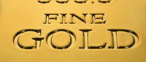 Goldbarren Feingold Feinheitsgrad 999,9