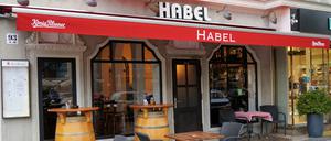 Tradition seit 1921: Das Restaurant Habel am Roseneck in Berlin-Wilmersdorf.