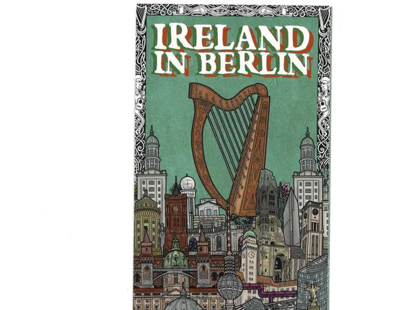 Auf irischen Spuren. Ein Flyer erinnert an prominente Berlin-Besucher und Zuwanderer von der grünen Insel.