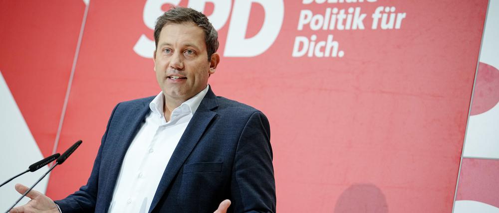 Lars Klingbeil, Bundesvorsitzender der SPD (Archivbild)