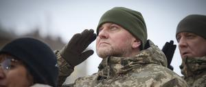 Walerij Saluschnyj, der Chef der ukrainischen Streitkräfte, ist die Symbolfigur für die Verteidigung gegen die russische Aggression.