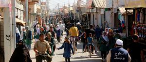 Allein 80.000 Syrer leben im Flüchtlingscamp Zaatari. Aber die meisten sind in jordanischen Städten und Dörfern untergekommen.