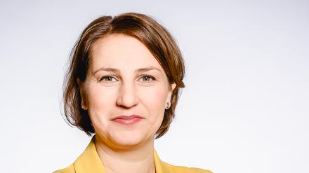 Die neue Leiterin des Landespresseamtes: Katrin Münch-Nebel, ehemalige Büroleiterin der SPD-Vorsitzenden Andrea Nahles