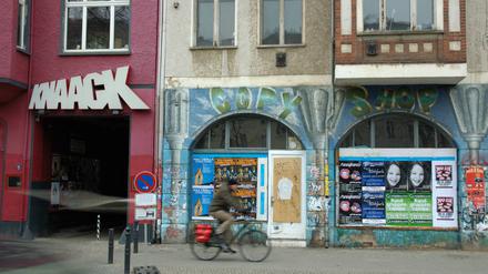 Der alte Knaack-Club in der Greifswalder Straße.