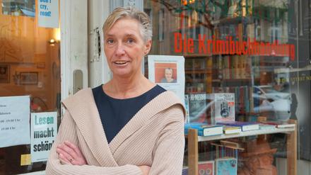 Cornelia Hüppe gründete vor 20 Jahren die Berliner Krimibuchhandlung „Miss Marple“.