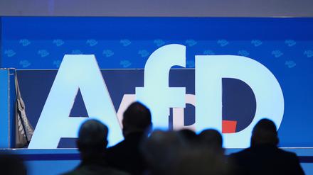 AfD-Europawahlversammlung in Magdeburg.