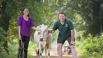 Andrew Costello hat vor zwölf Jahren die Organisation Cows for Cambodia  gegründet, um Familien wie der von Svay Bou zu helfen.