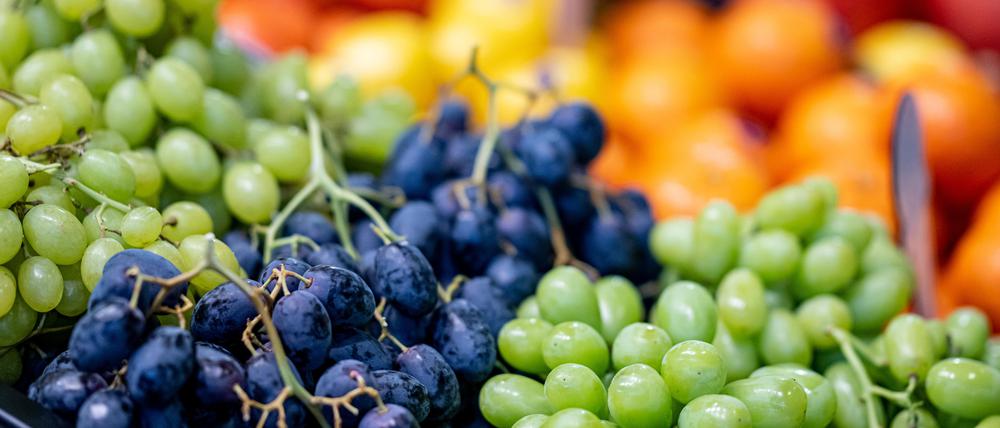 Weintrauben sind auf der Fruit Logistica: Die internationale Messe für Früchte- und Gemüsemarketing startet diesen Mittwoch.