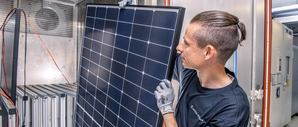 Das Schweizer Unternehmen ist der letzte nennenswerte Solarzellenhersteller in Europa.