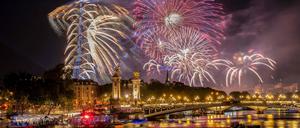 Vorbild Frankreich. So feierte Paris den Nationalfeiertag. In Berlin gab es stattdessen ein Feuerwerk an Delikatessen.