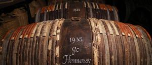 Anteil der Engel: Durch Verdunstung verliert Cognac bis zu fünf Prozent seines Volumens im Jahr und wird immer komplexer.