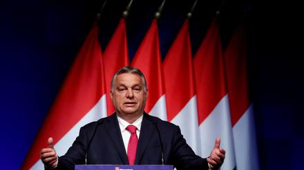 Der ungarische Premier will sich am 3. April erneut wählen lassen. 