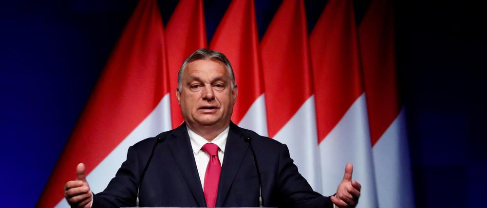 Der ungarische Premier will sich am 3. April erneut wählen lassen. 