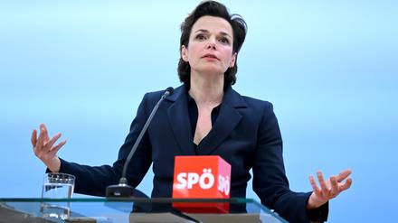 Pamela Rendi-Wagner, Vorsitzende der Sozialdemokratischen Partei Österreichs (SPÖ).