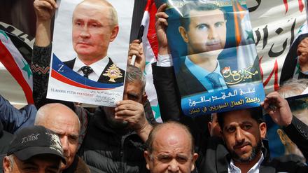 Das syrische Regime und seine Anhänger danken Putin bis heute für die Militärintervention.