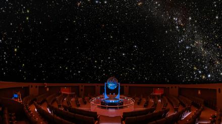 Die ganz große Bühne: Das Zeiss Planetarium in Bochum nach einem Umbau