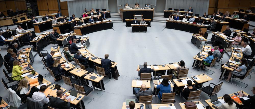 Plenarsitzung im Berliner Abgeordnetenhaus.