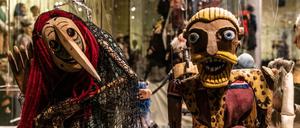 Rund 4000 Marionetten und Handpuppen gibt es im Puppentheater-Museum. 