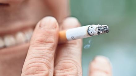 Definitiv ein Krebsrisiko: Zigarettenrauch.