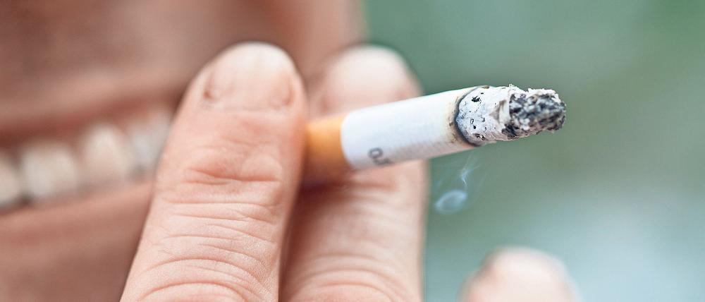 Definitiv ein Krebsrisiko: Zigarettenrauch.