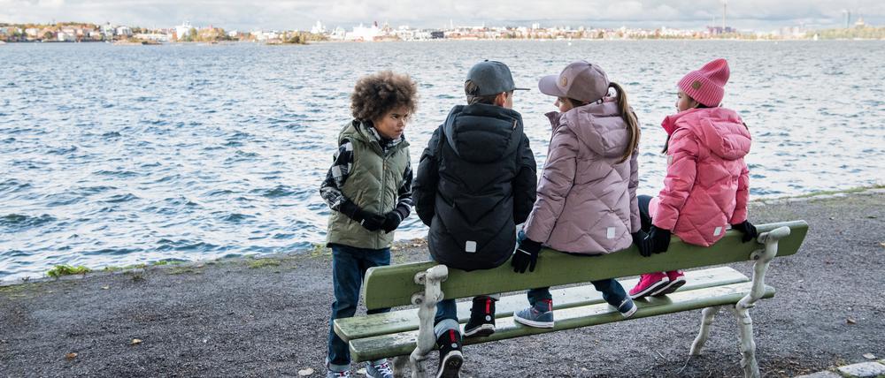 An der frischen Luft. Das finnische Label Reima hat sich auf Outdoorbekleidung für Kinder spezialisiert.
