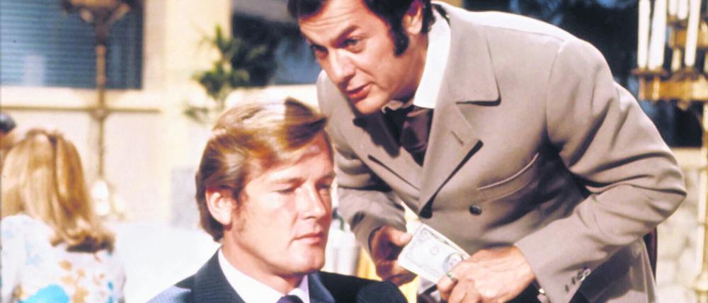 Roger Moore und Tony Curtis sind „Die Zwei“ in der TV-Serie, die im Juli 1972 im ZDF herauskam. 