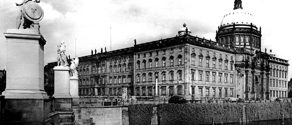 Das Berliner Stadtschloss im Jahr 1932.