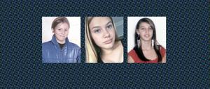 Sandra Wißmann, Rebecca Reusch und Georgine Krüger konnten nie gefunden werden.