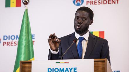Senegals neu gewählter Präsident Bassirou Diomaye Faye.