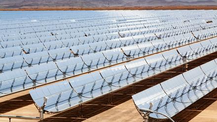 Solarenergie, wie hier im marokkanischen Noor, hat in Afrika hervorragende Voraussetzungen. 