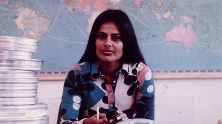 Ab 1972 moderierte Navina Sundaram in der ARD das Politmagazin „Weltspiegel“.