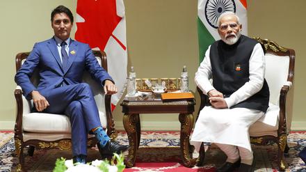 Frostige Beziehung zwischen Kanadas Premier und seinem indischen Amtskollegen.