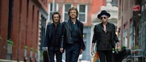 Die Diamanten schleifen: Ron Wood, Mick Jagger und Keith Richards