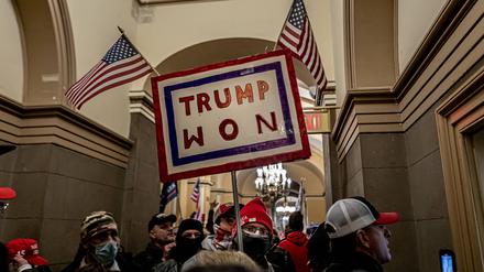  Trump-Anhänger beim Sturm auf das Kapitol in Washington