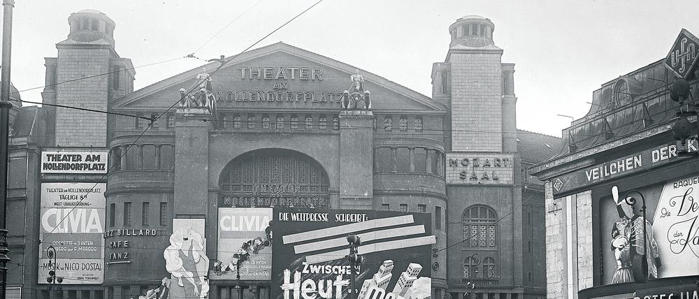 Film versus Bühne. Hinter dem Portal des heutigen Metropols schloss sich einst das Theater am Nollendorfplatz an.