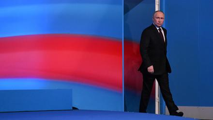 Auf dem Weg in die fünfte Amtszeit: Wladimir Putin